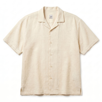Riviera Oversized Linen Button Up