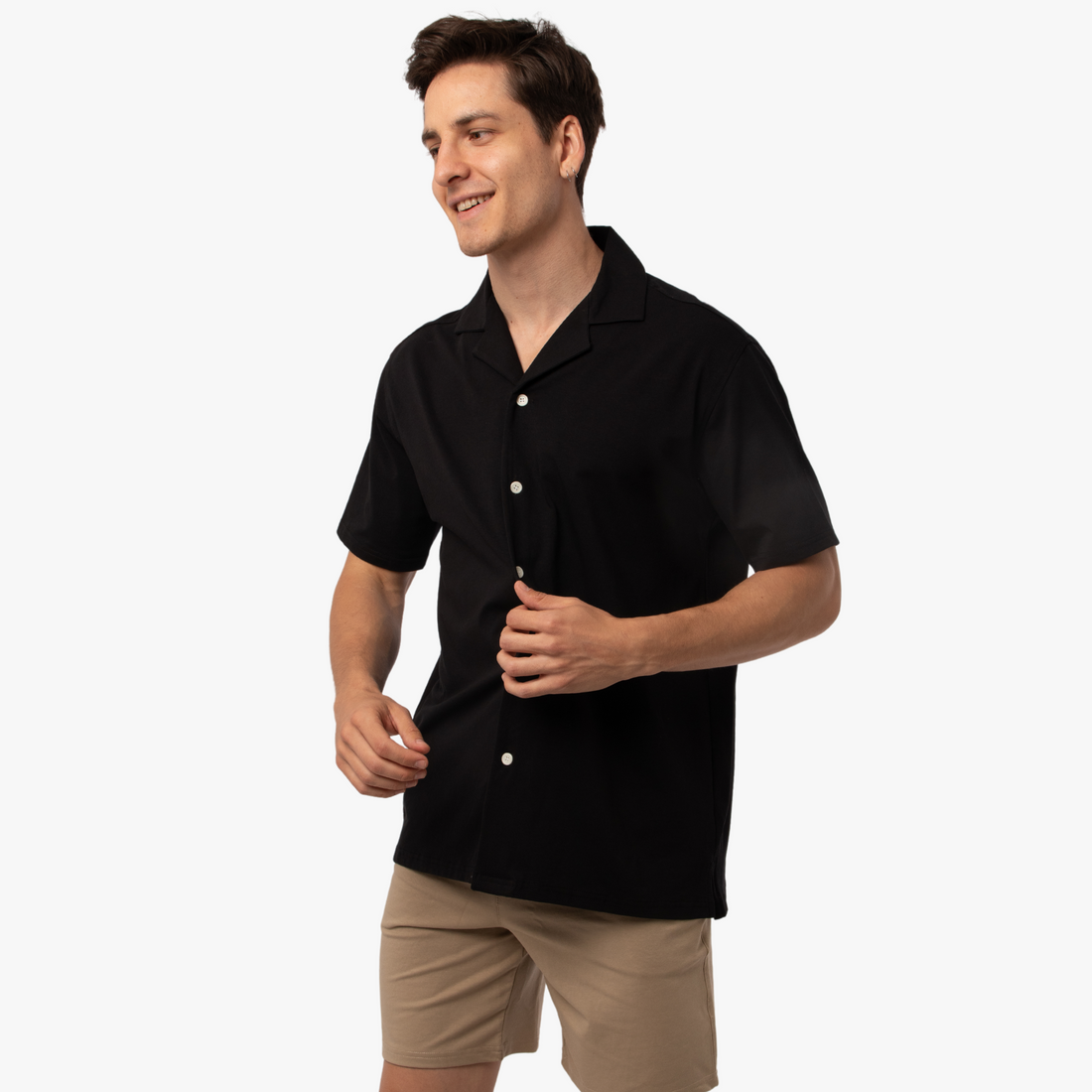 Riviera Relaxed Short Sleeve Button Up