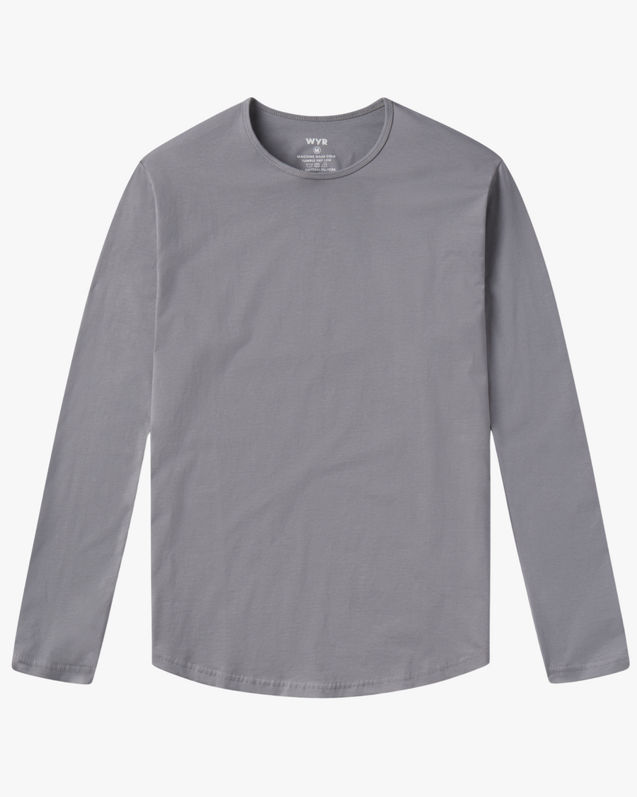 Long Sleeve Curve Crew