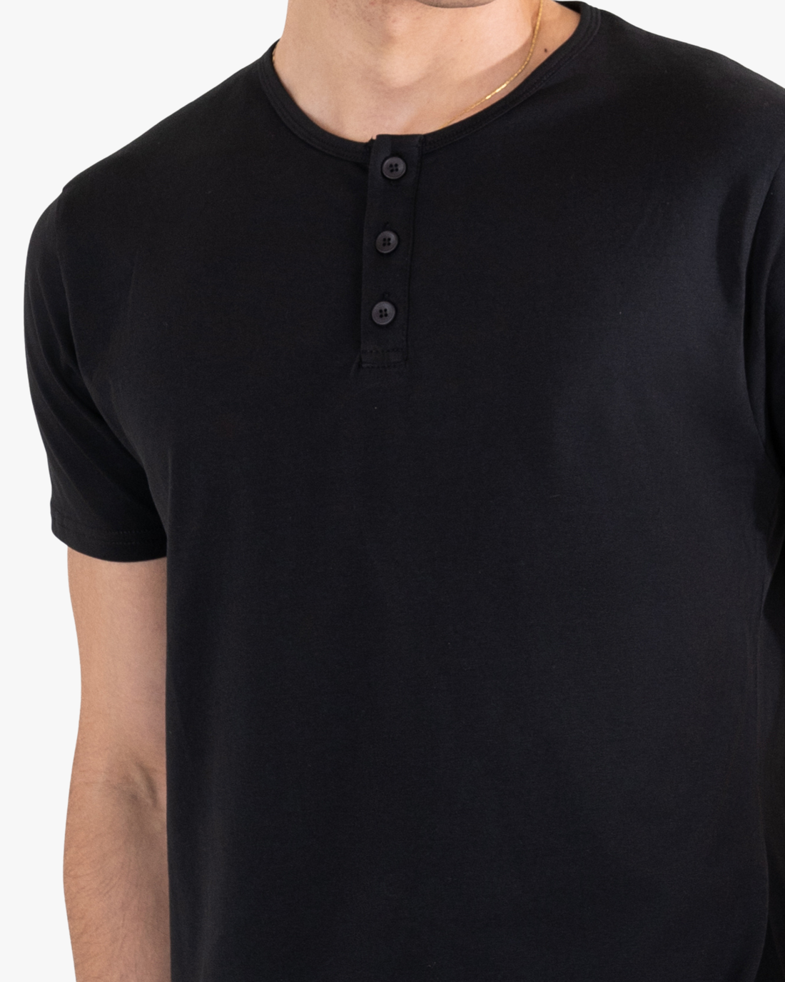 Short Sleeve Henley