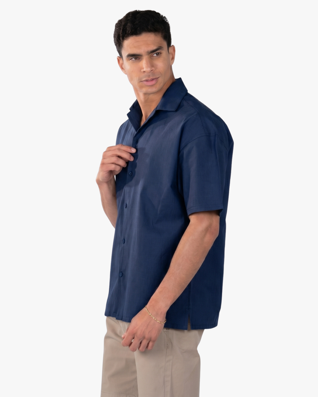 Riviera Oversized Linen Button Up