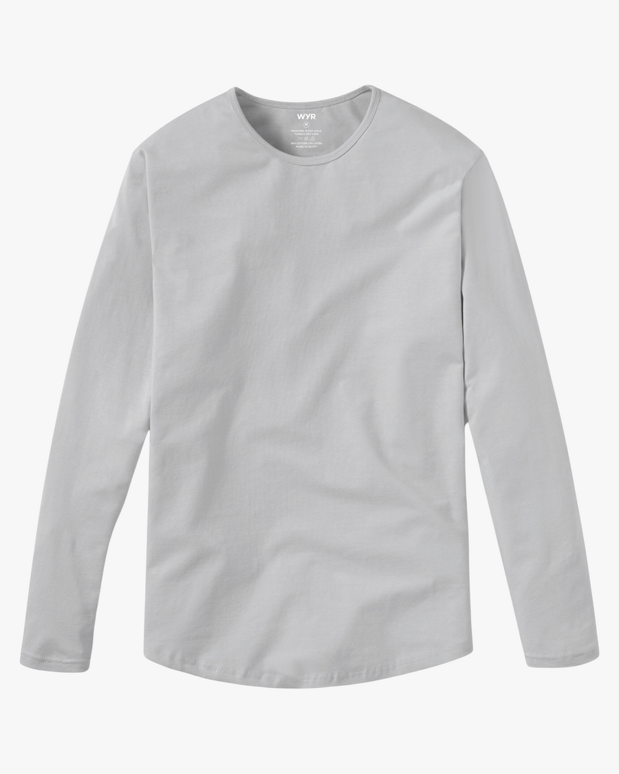 Long Sleeve Curve Crew