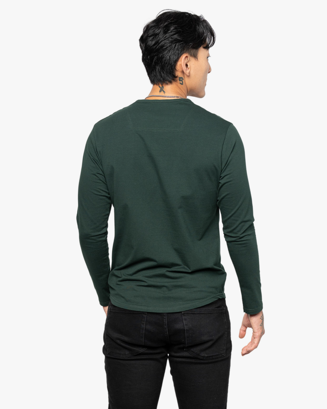 Long Sleeve Curve Crew