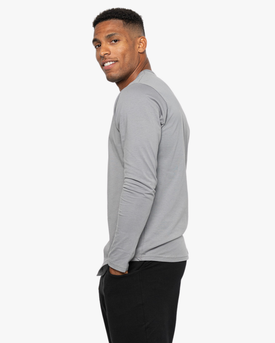 Long Sleeve Curve Crew