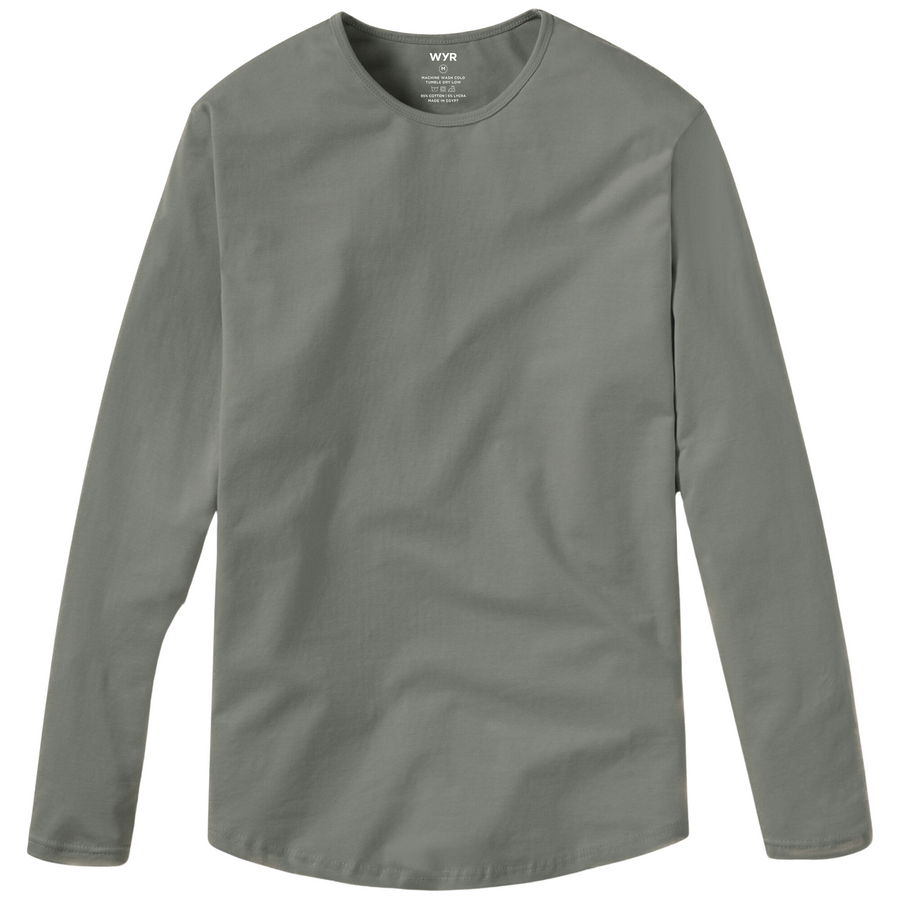 Long Sleeve Curve Crew