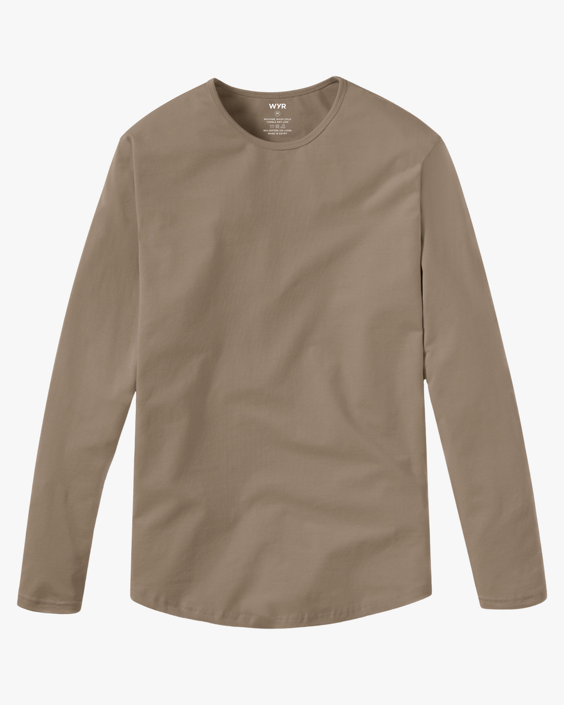 Long Sleeve Curve Crew