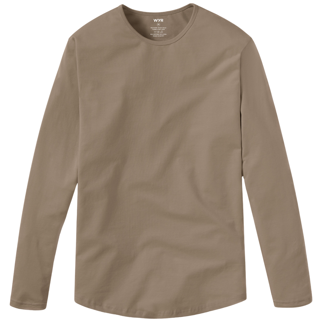 Long Sleeve Curve Crew