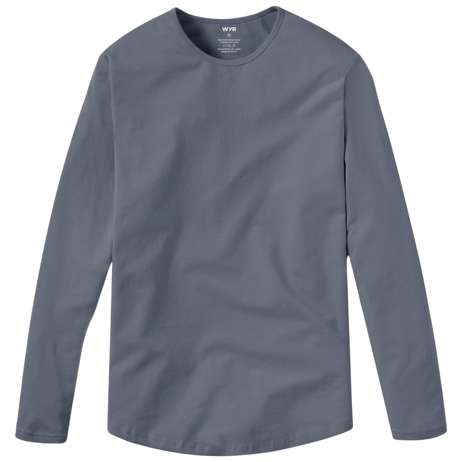 Long Sleeve Curve Crew