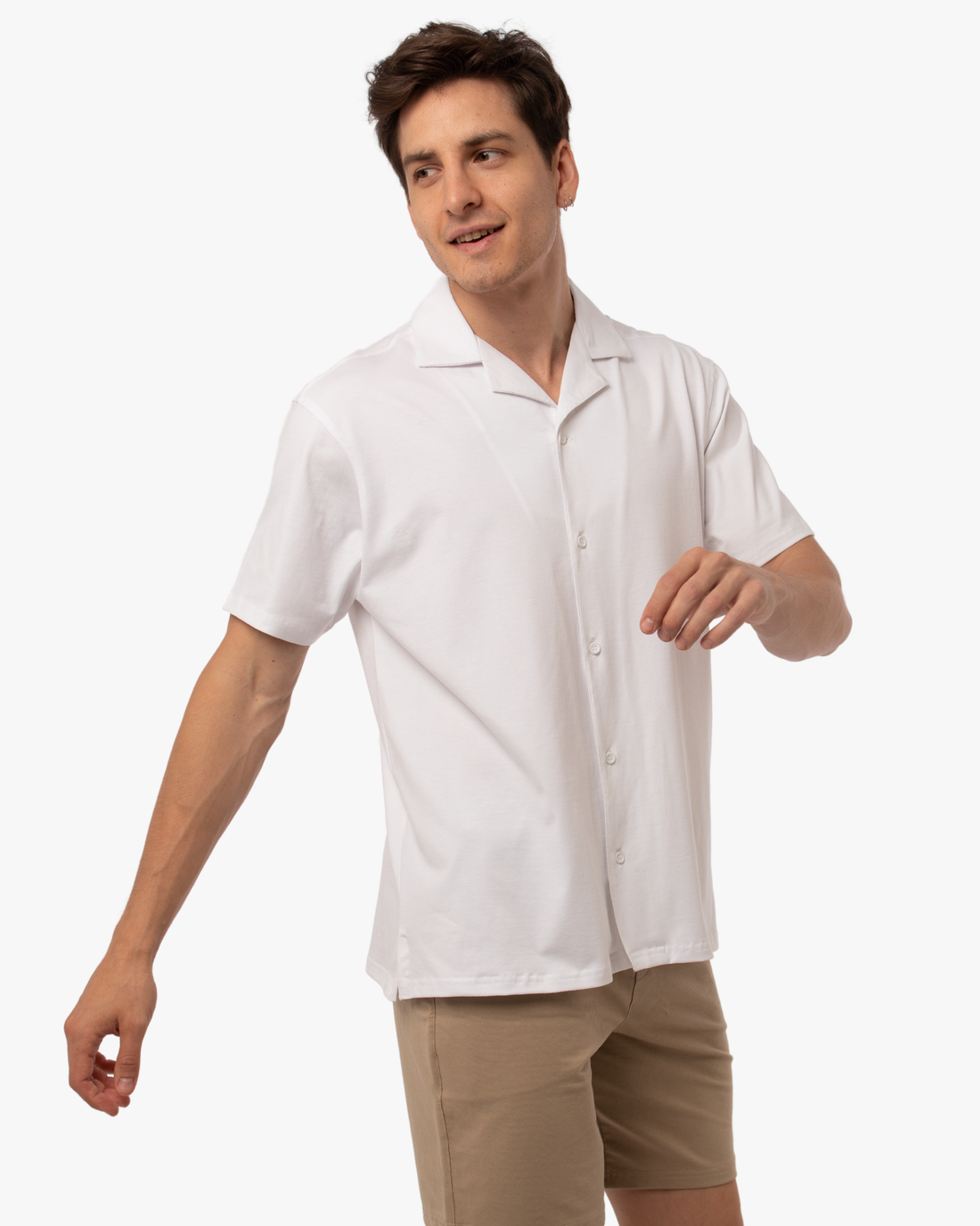 Riviera Relaxed Short Sleeve Button Up