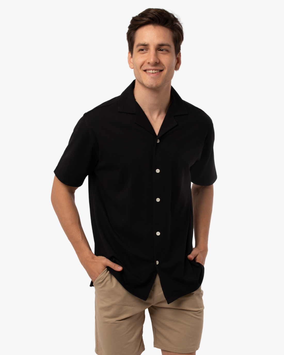 Riviera Relaxed Short Sleeve Button Up