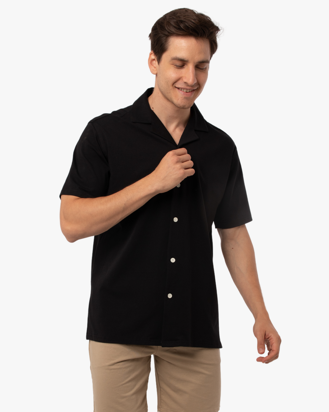 Riviera Relaxed Short Sleeve Button Up