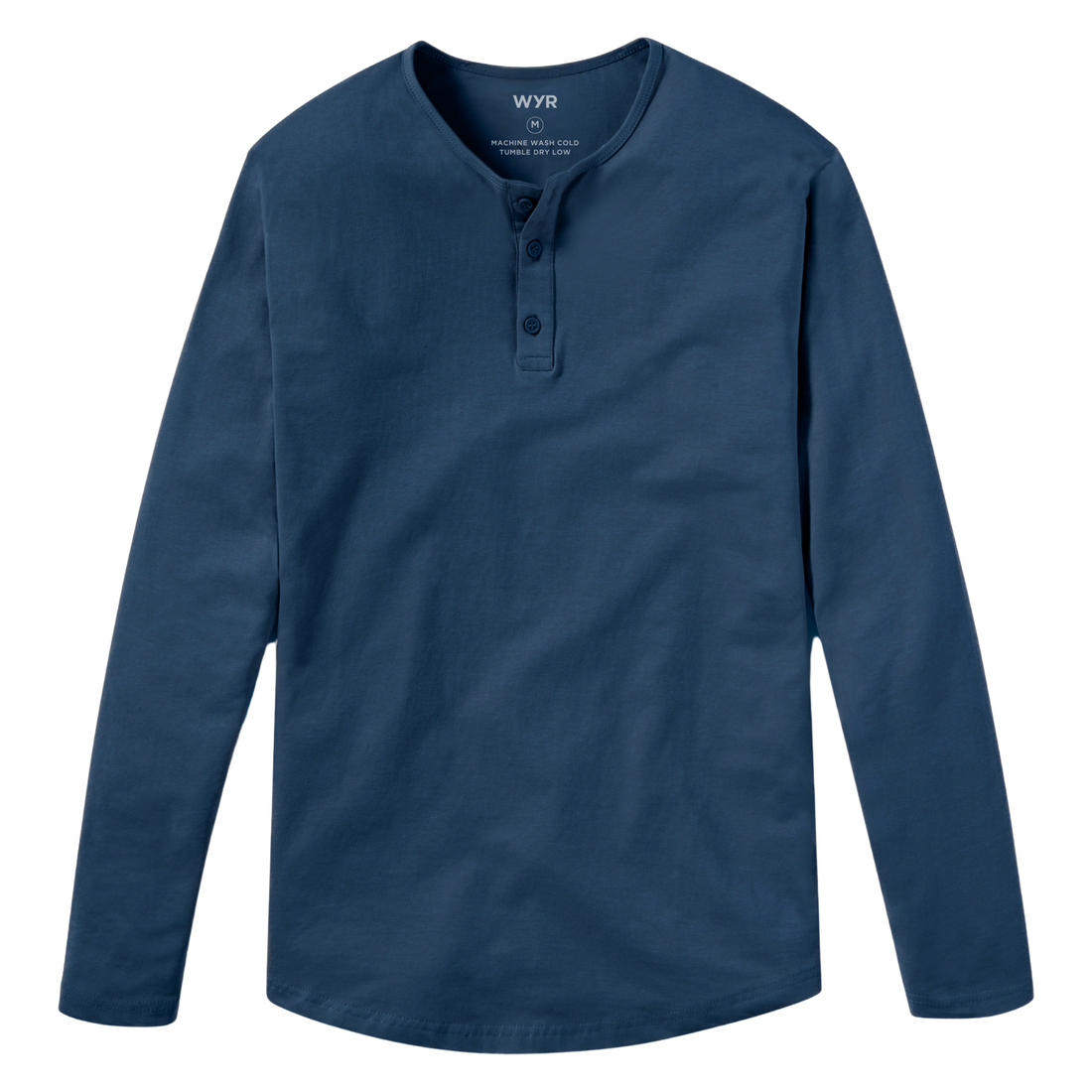 Long Sleeve Henley Atlantic