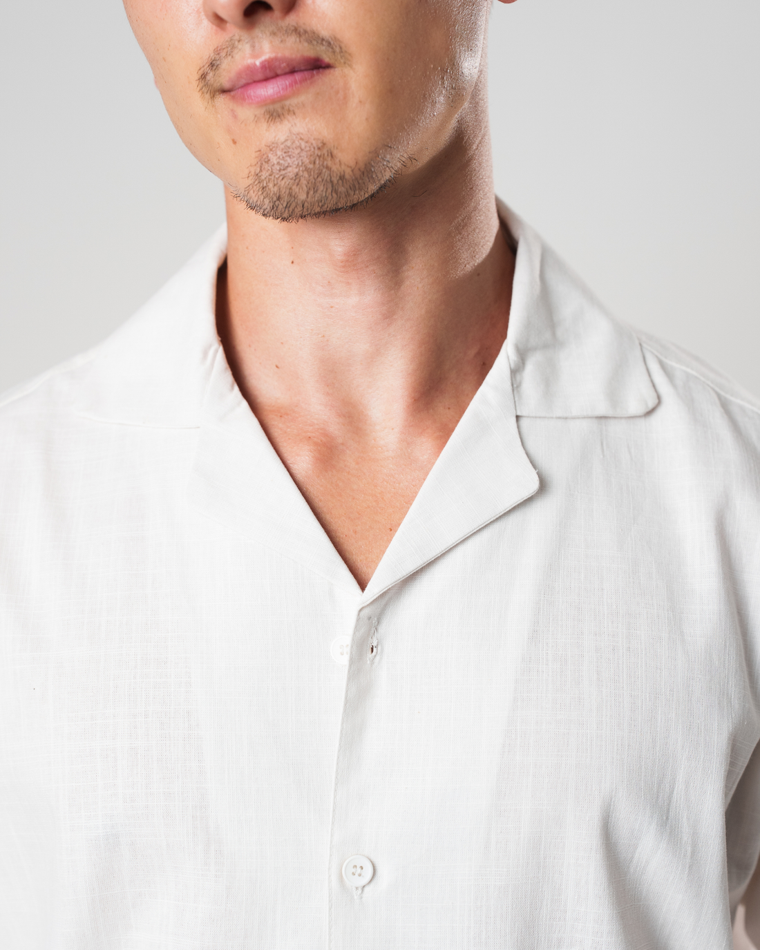 Riviera Oversized Linen Button Up