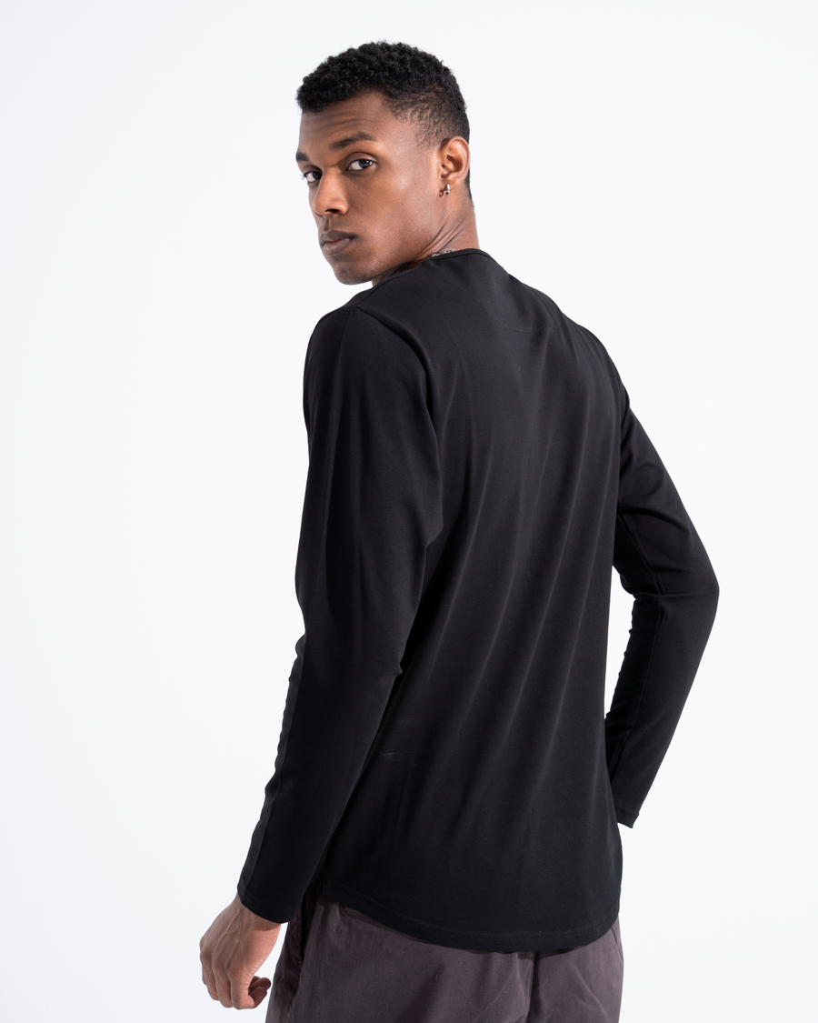 Long Sleeve Curve Crew