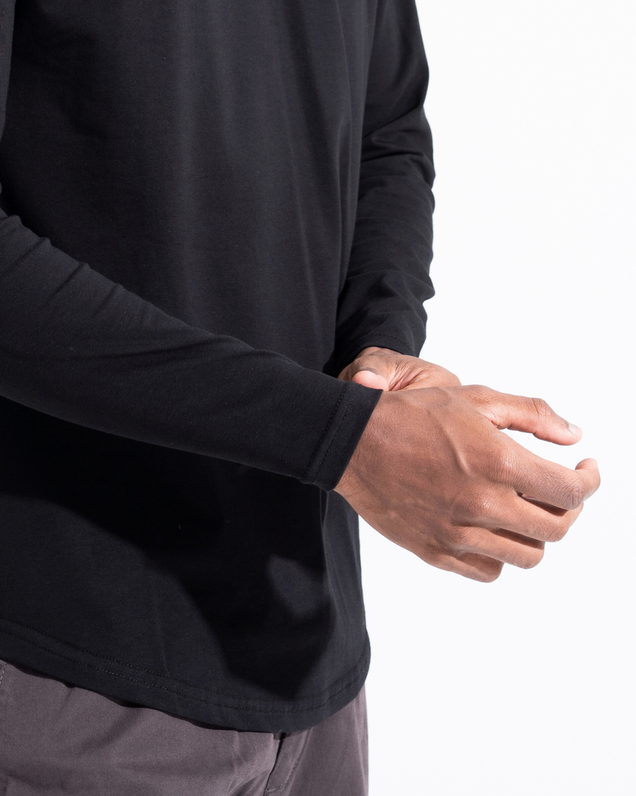 Long Sleeve Curve Crew