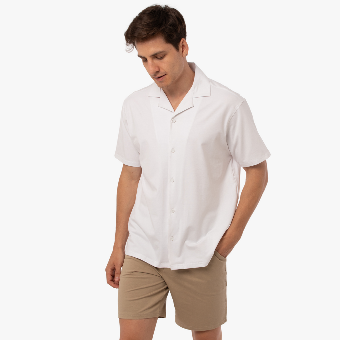 Riviera Relaxed Short Sleeve Button Up