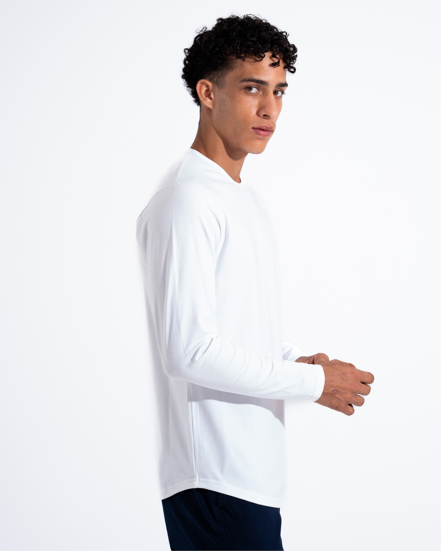 Long Sleeve Curve Crew