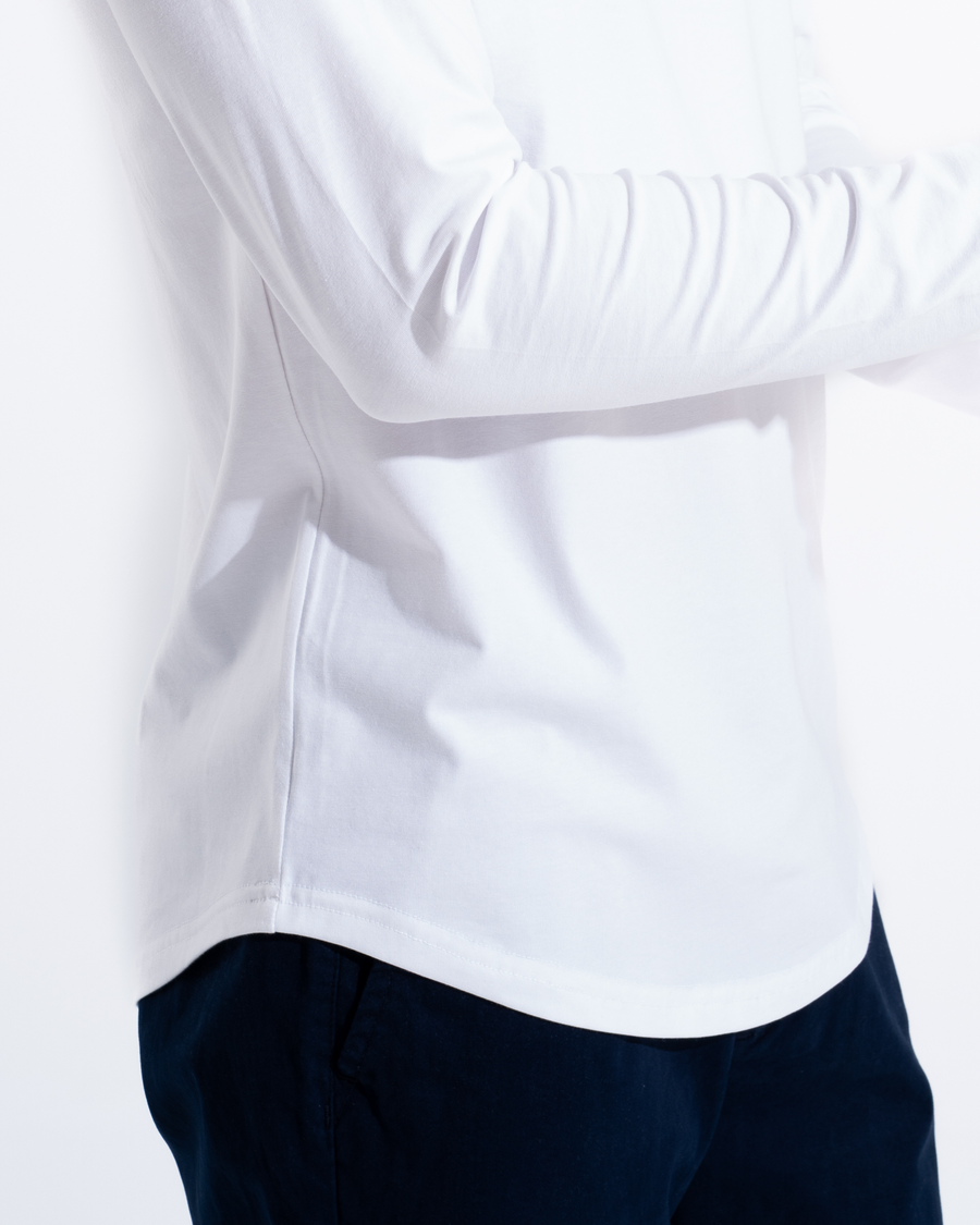 Long Sleeve Curve Crew