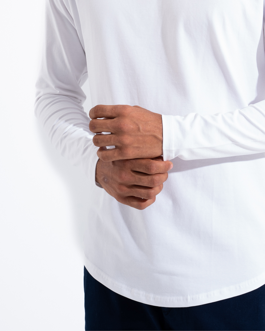 Long Sleeve Curve Crew