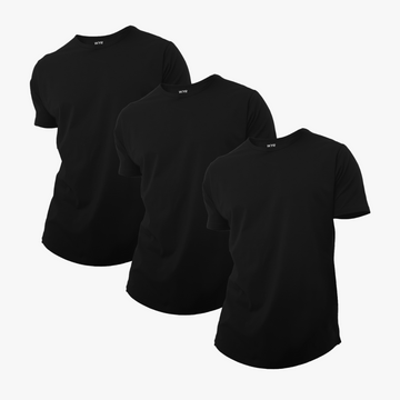 ComfortAir Curve Crew Black 3-Pack