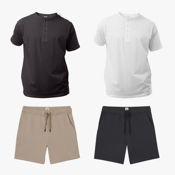 The Lounge Henley 4-Pack
