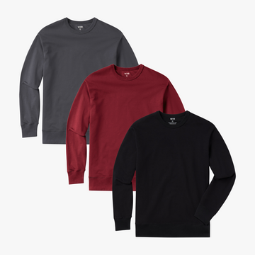 Relaxed Sweatshirt 3-Pack
