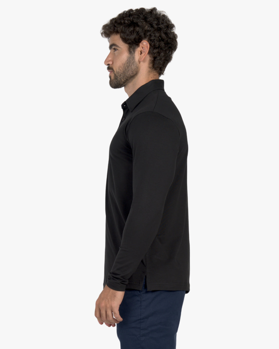Long Sleeve Polo