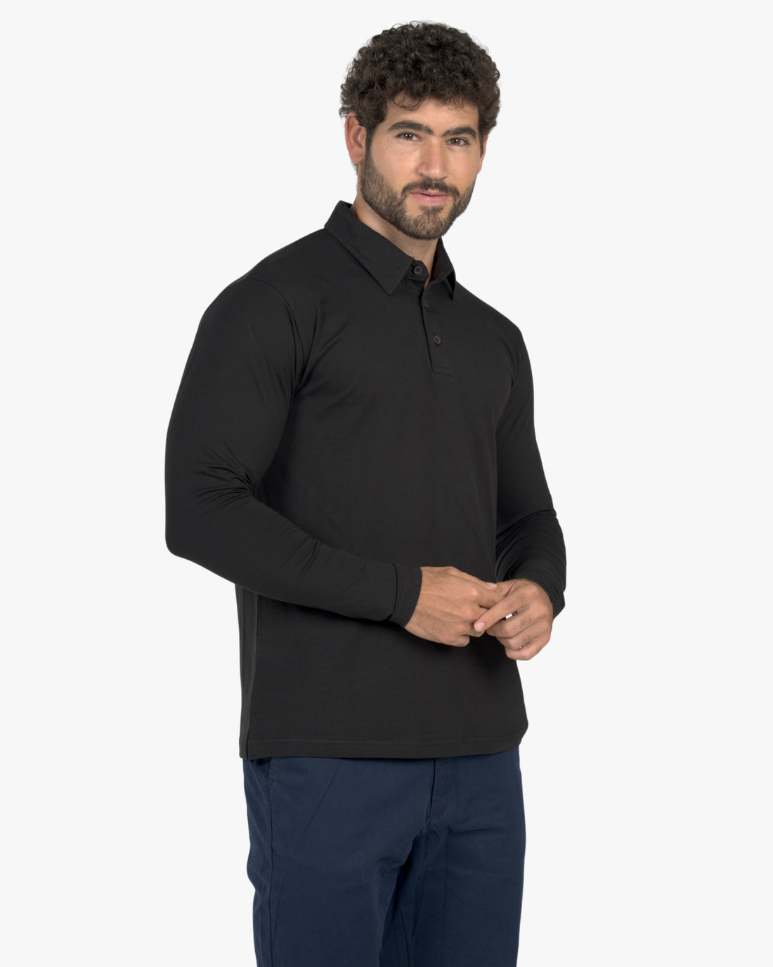 Long Sleeve Polo