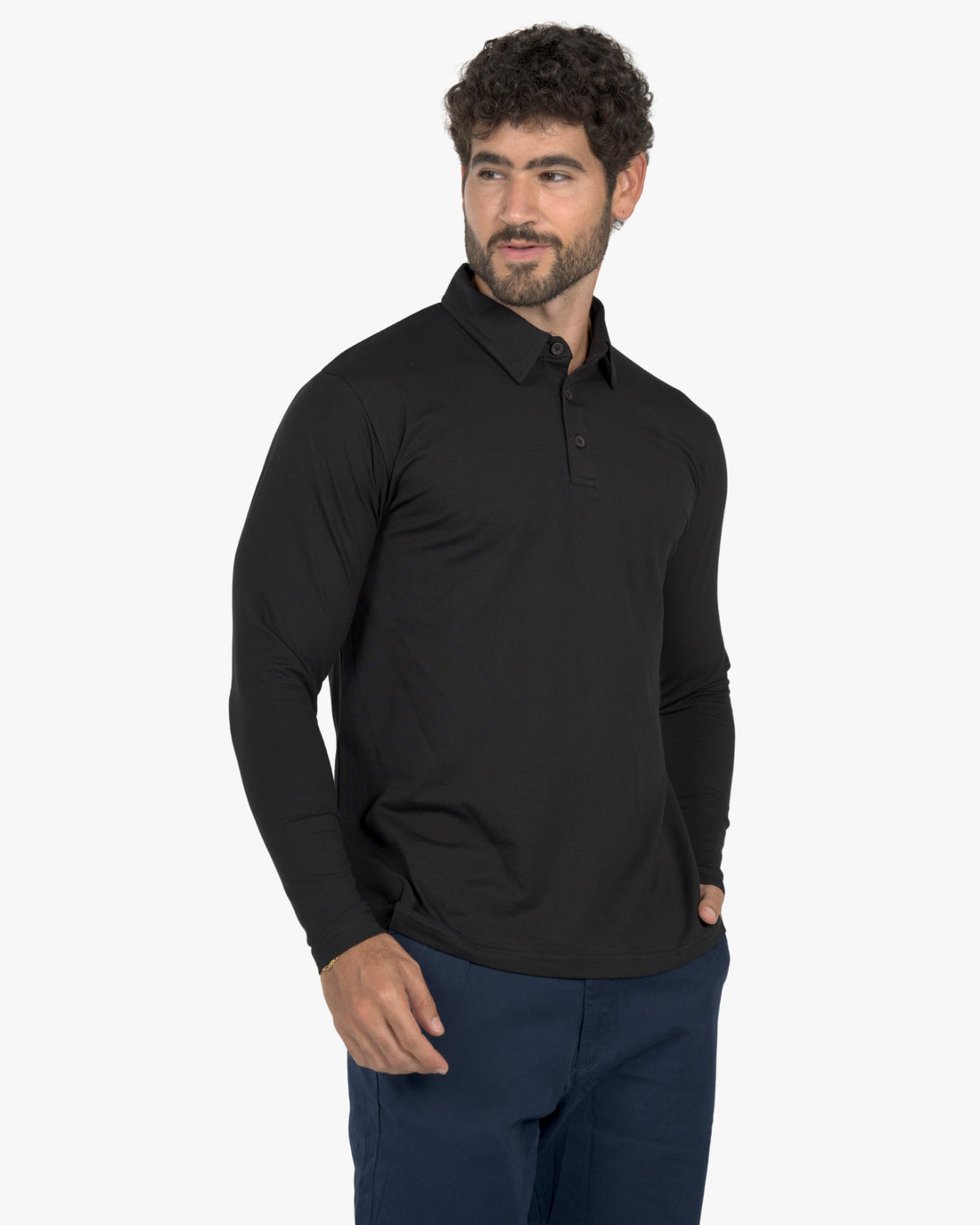 Long Sleeve Polo