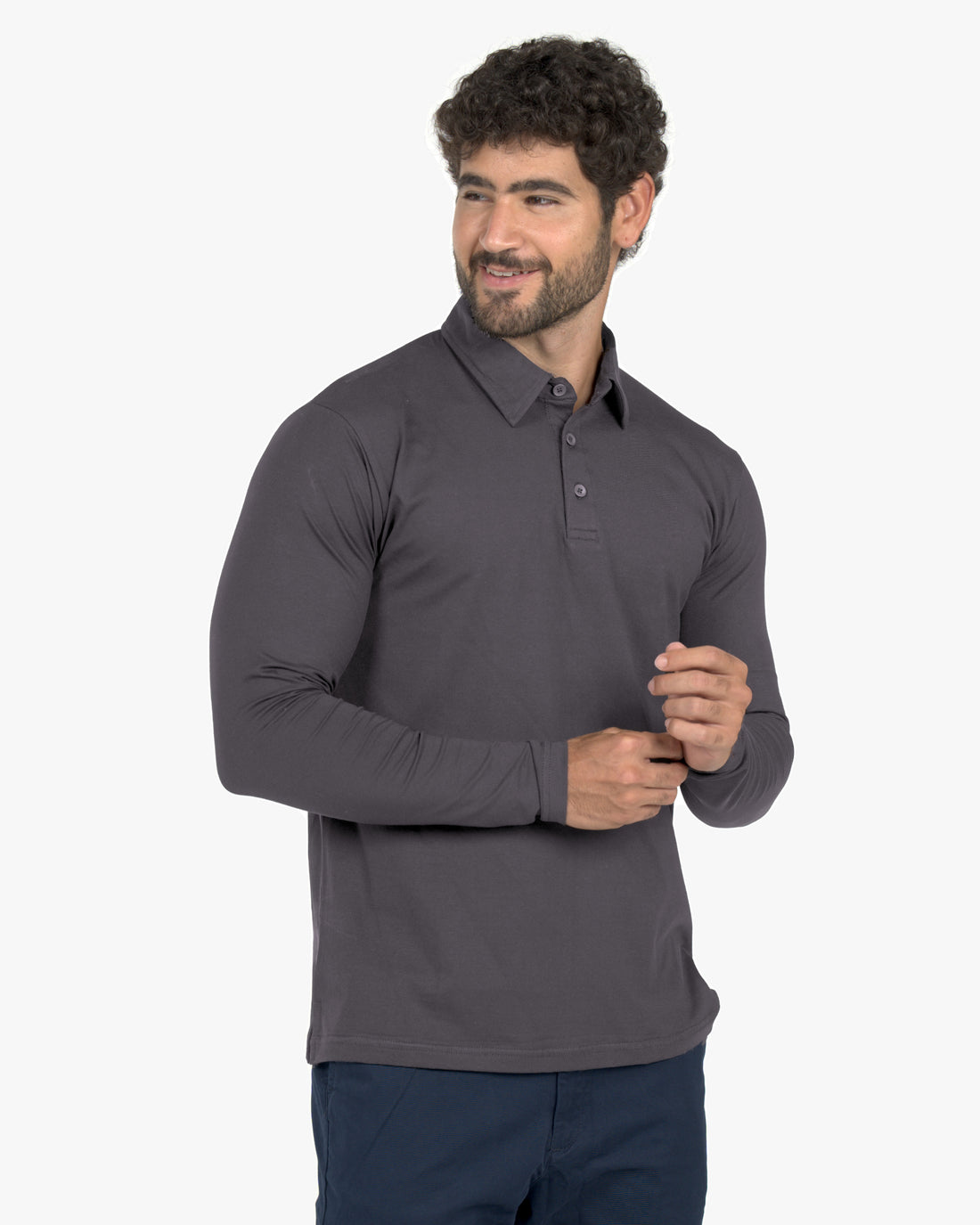 Long Sleeve Polo