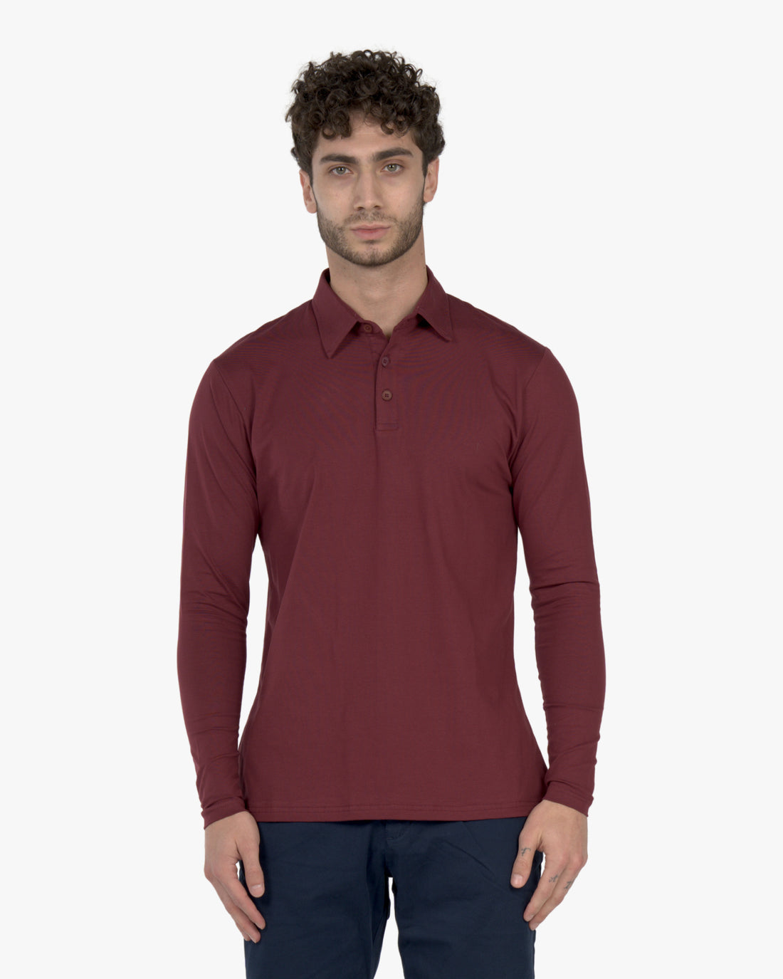 Long Sleeve Polo