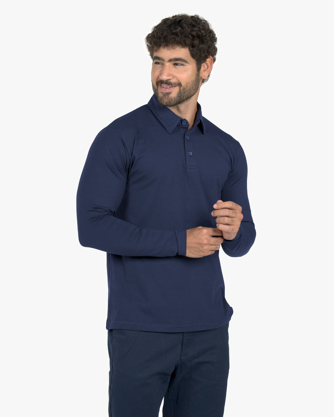 Long Sleeve Polo