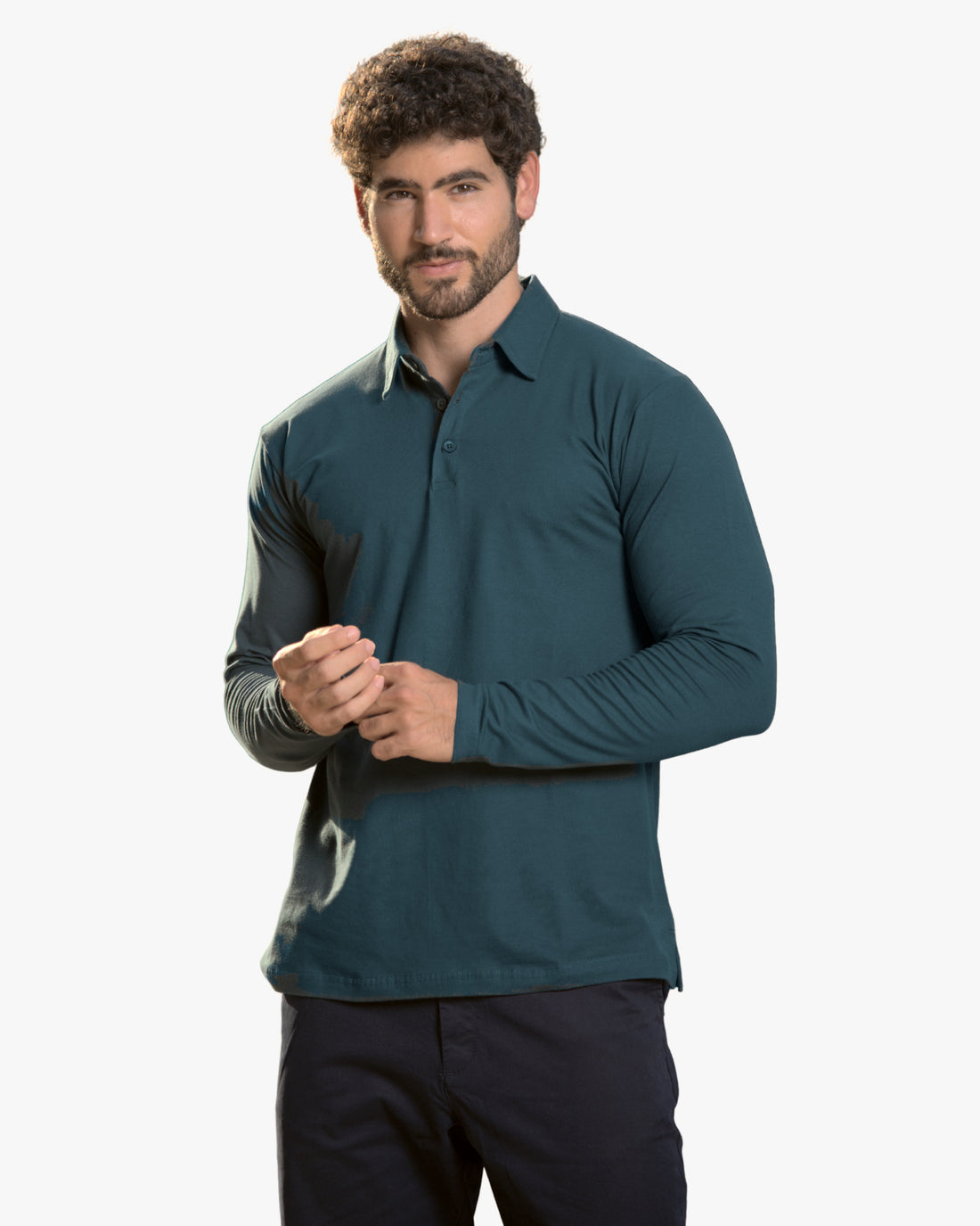 Long Sleeve Polo