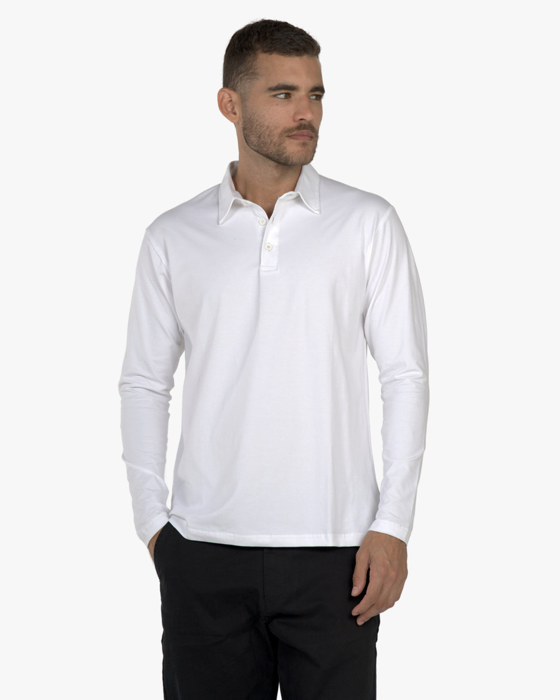 Long Sleeve Polo