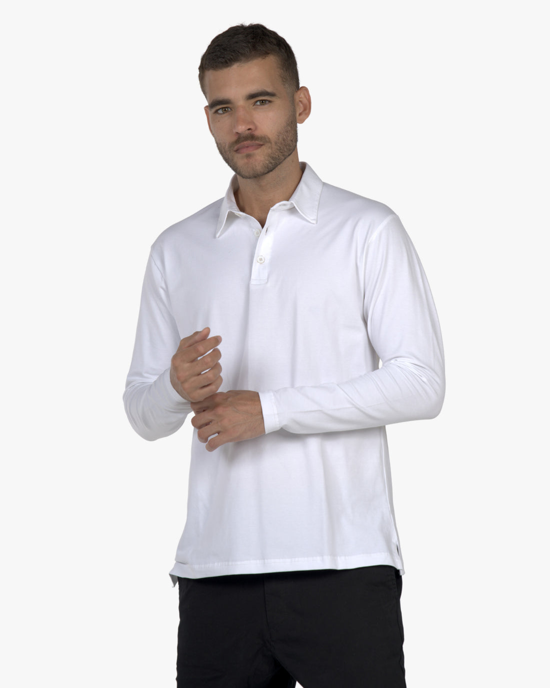 Long Sleeve Polo