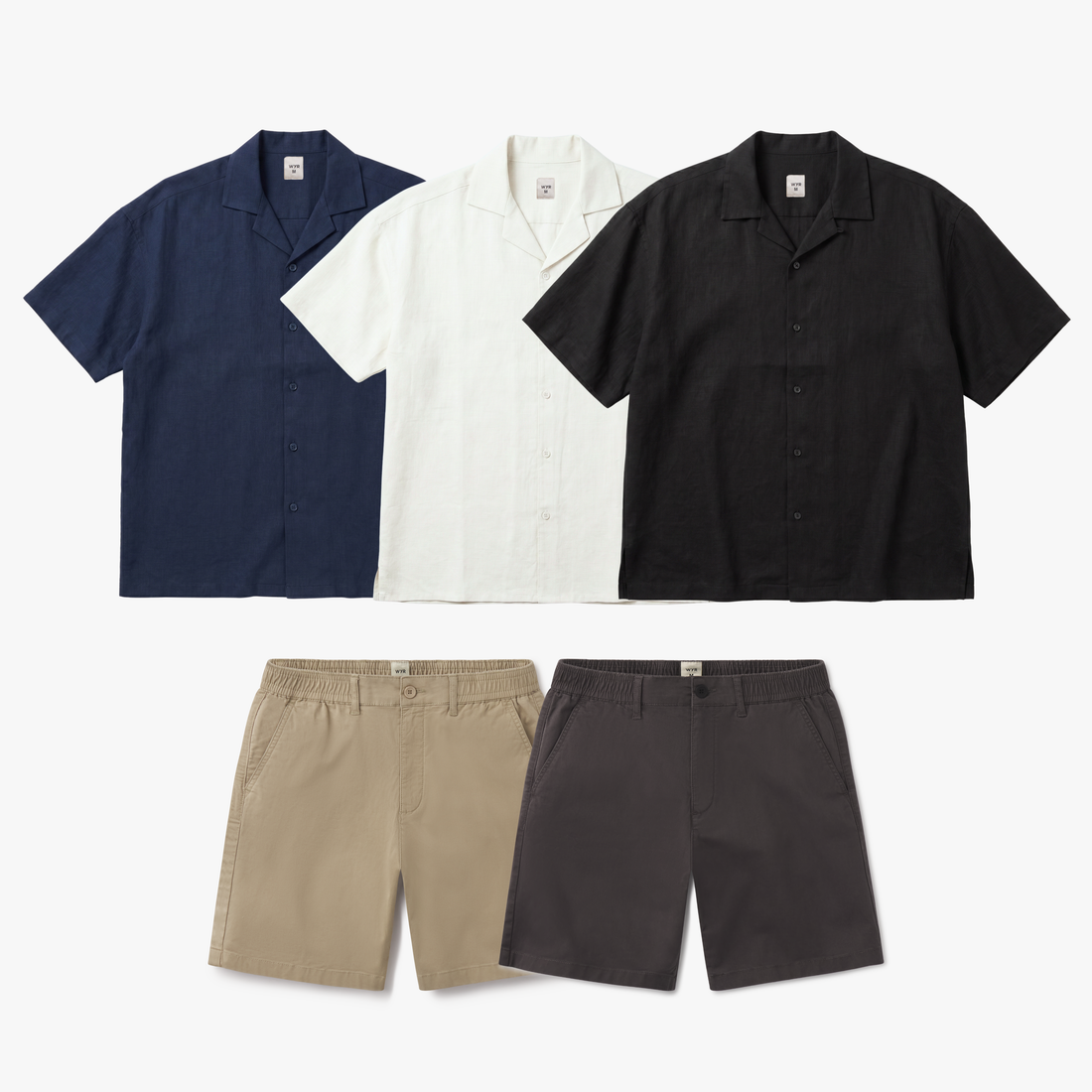 Riviera Linen Outfit 5-Pack