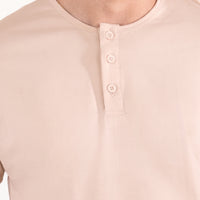 Short Sleeve Henley - Final Sale