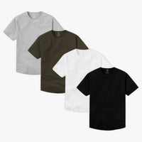 Curve Crew Essentials 4-Pack in Stone, Olive, White and Black