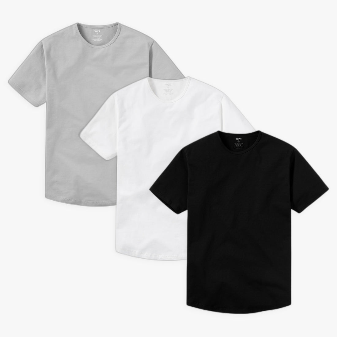 Curve Crew Starter 3-Pack in Stone, White and Black