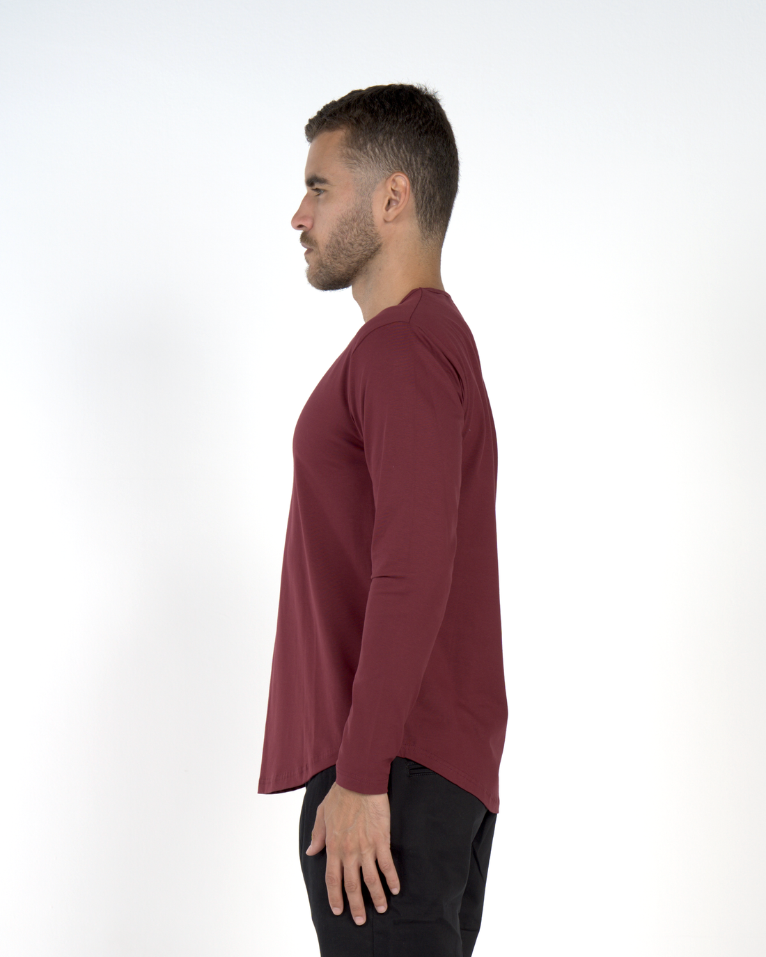 Long Sleeve Curve Crew