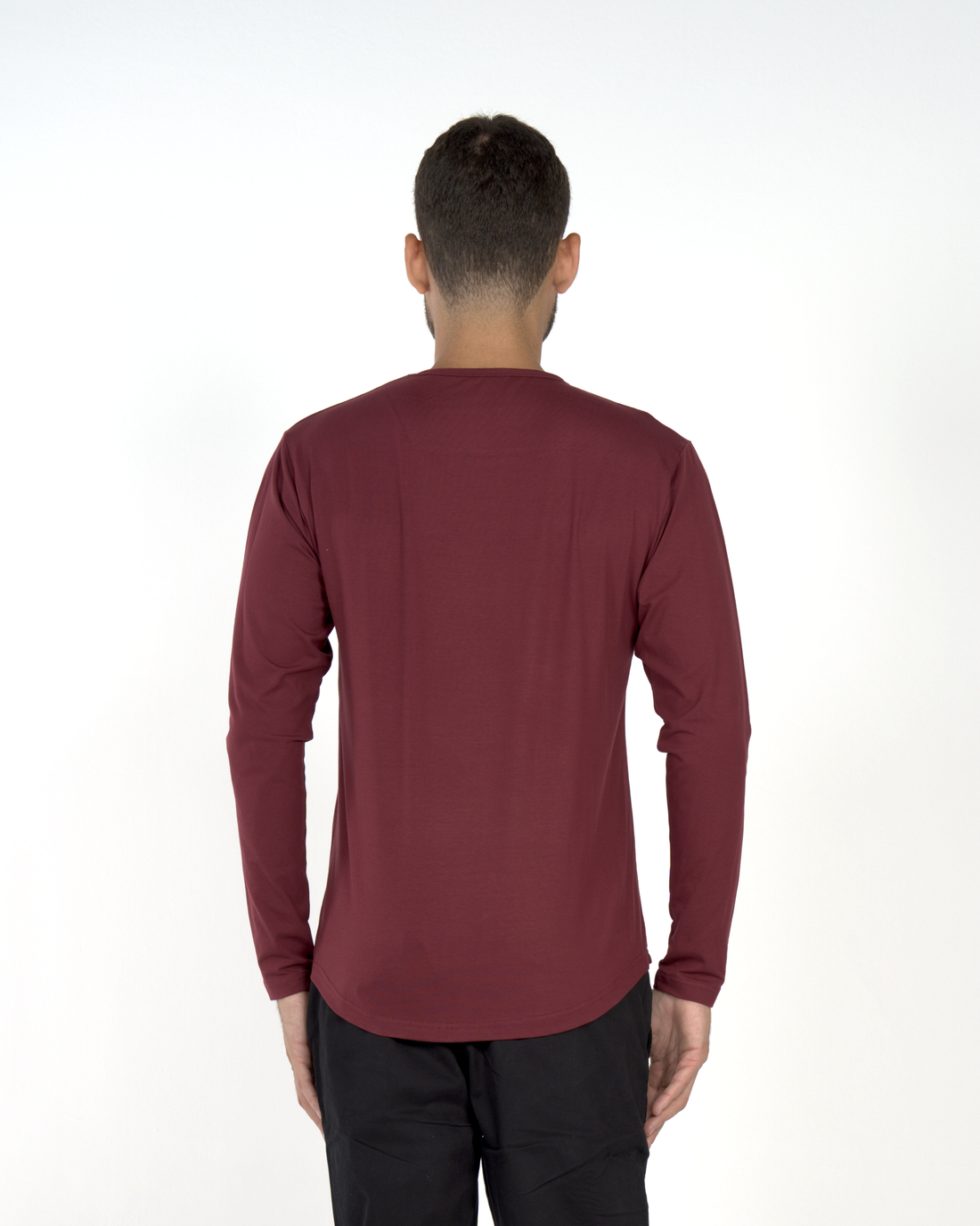 Long Sleeve Curve Crew