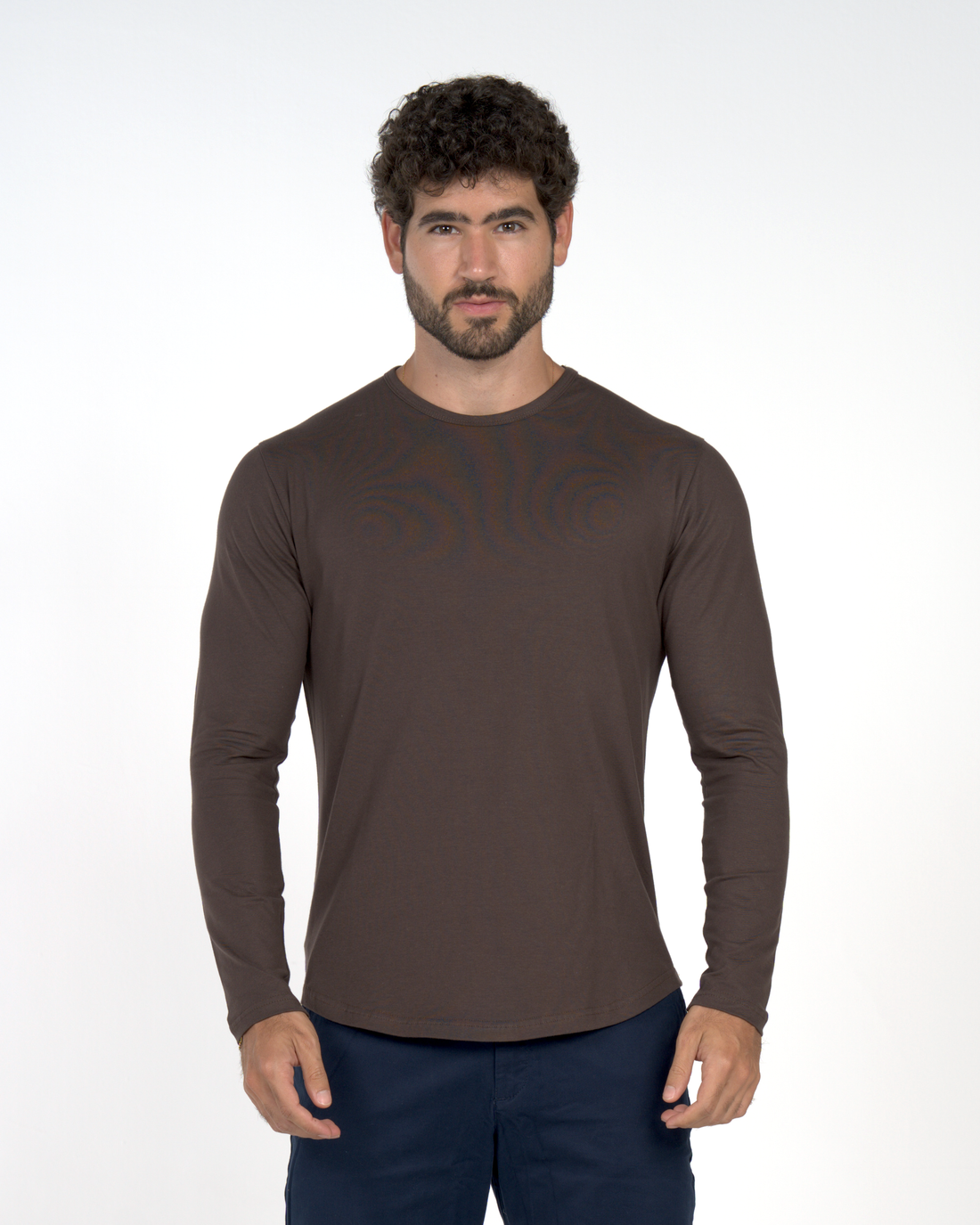 Long Sleeve Curve Crew