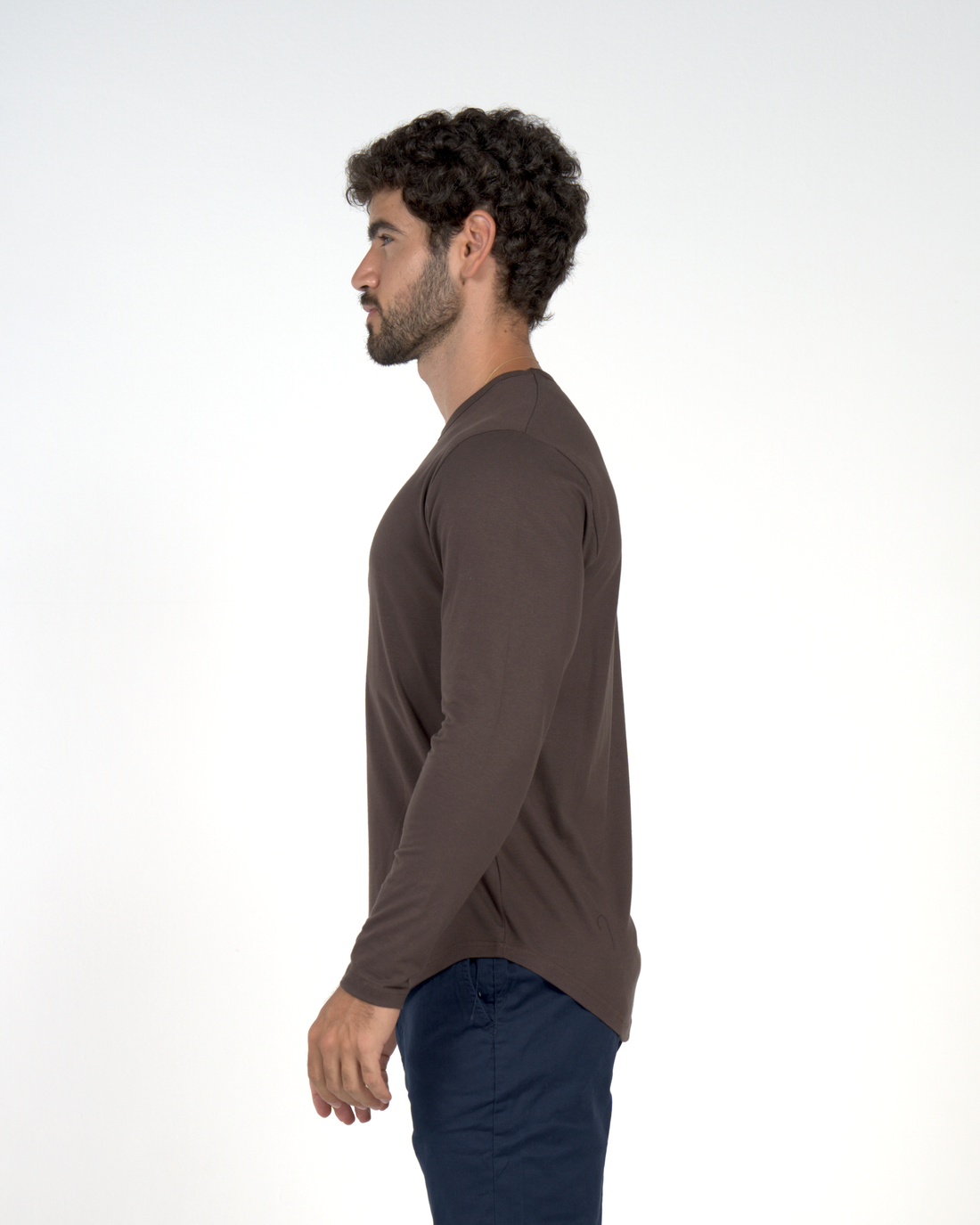 Long Sleeve Curve Crew
