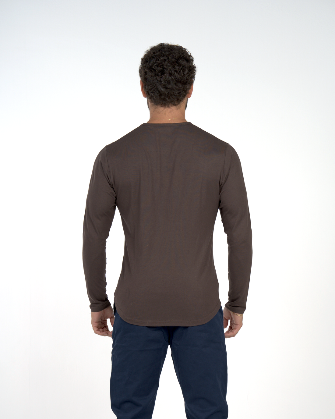 Long Sleeve Curve Crew