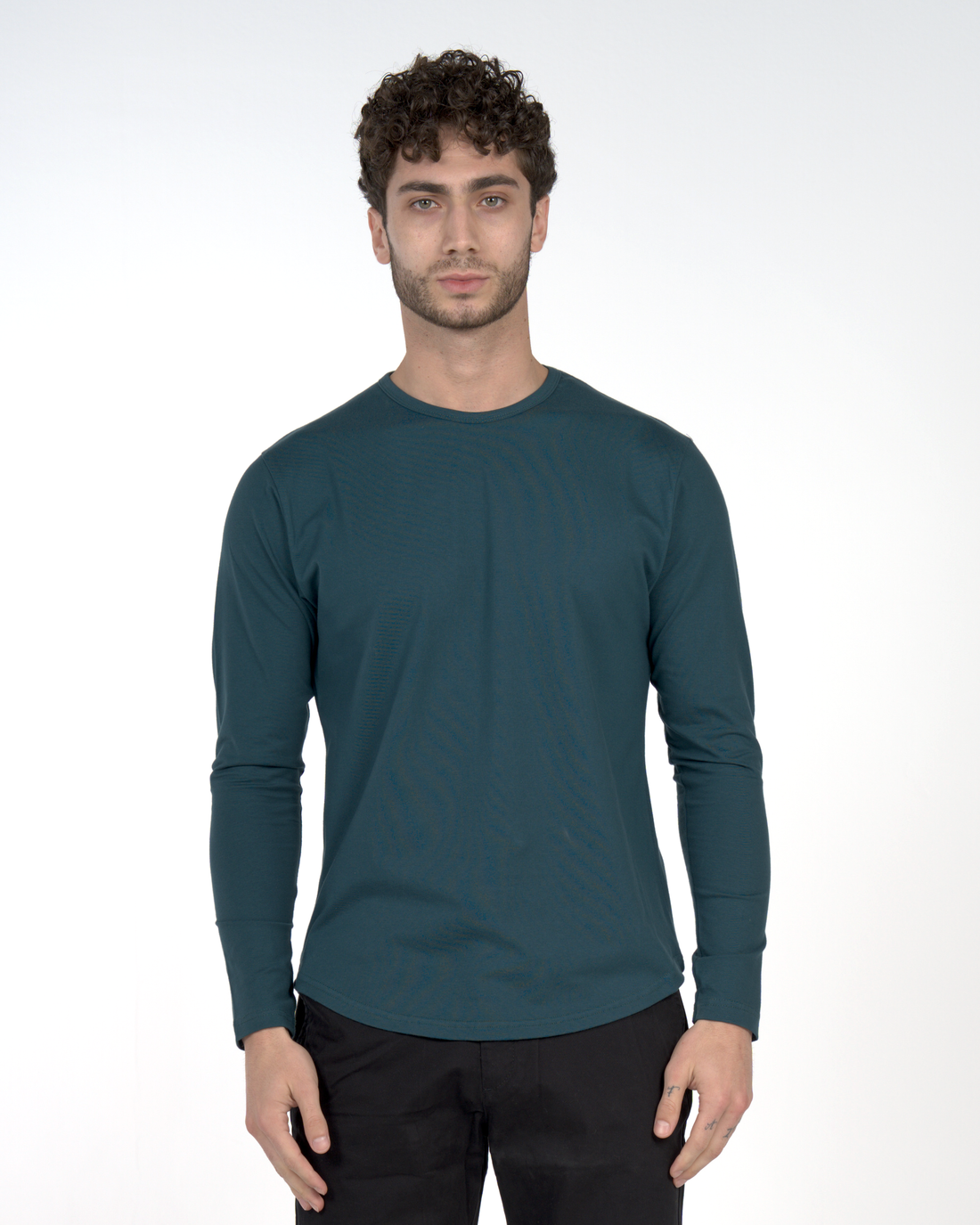 Long Sleeve Curve Crew