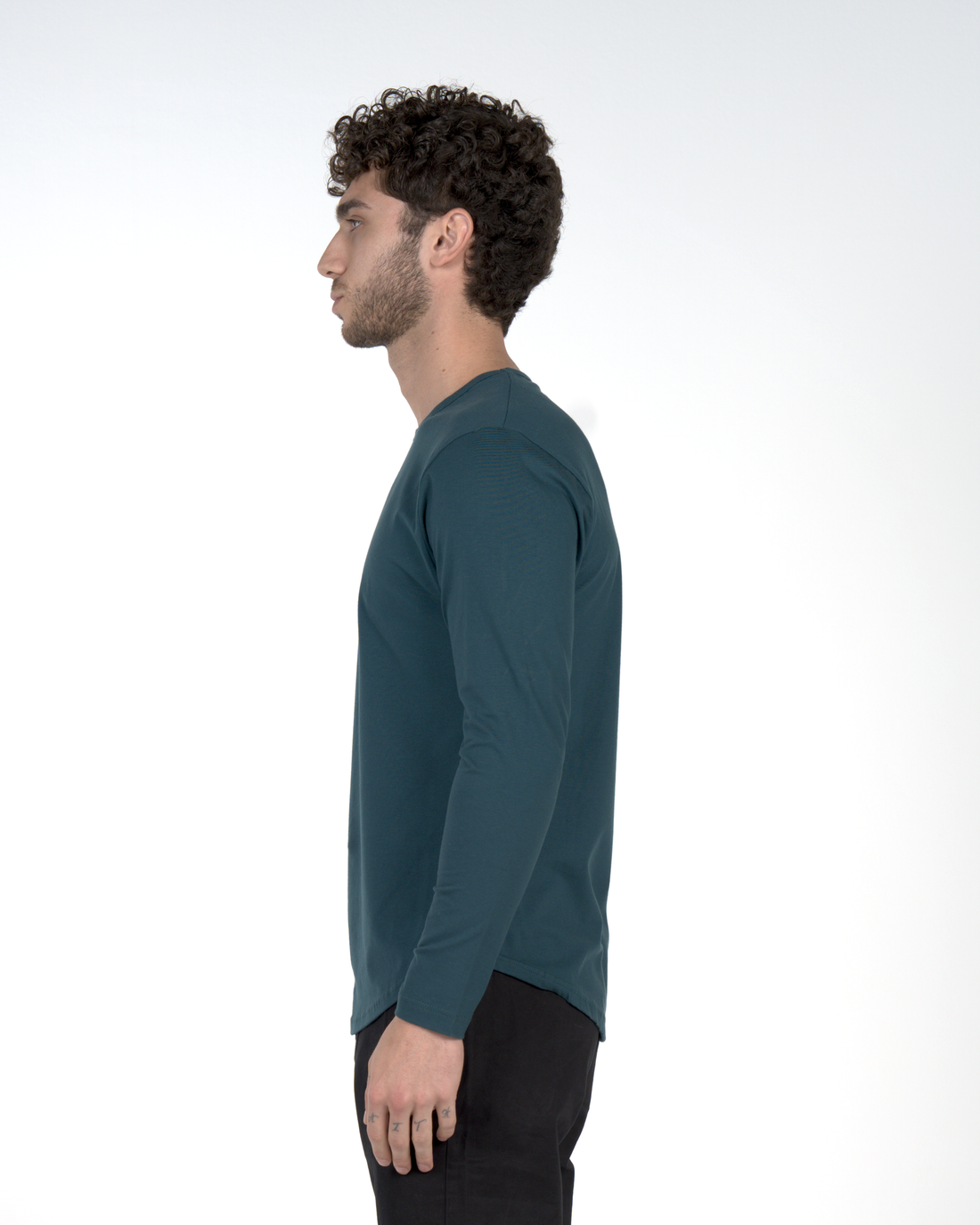 Long Sleeve Curve Crew