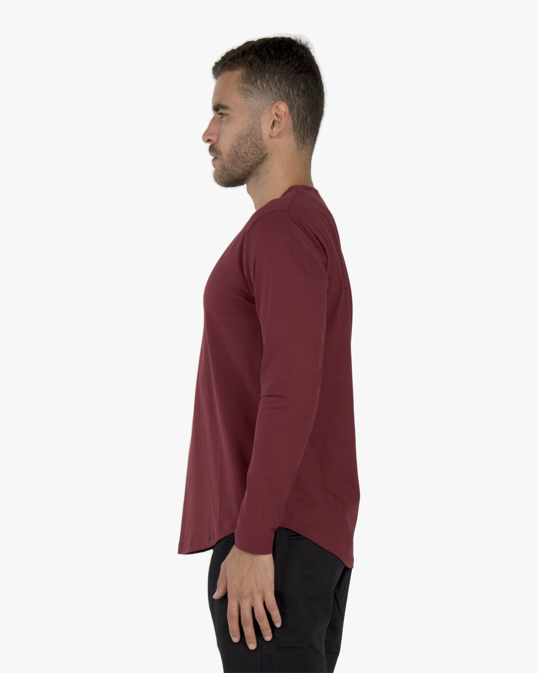 Long Sleeve Curve Crew