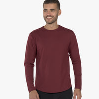 Long Sleeve Curve Crew