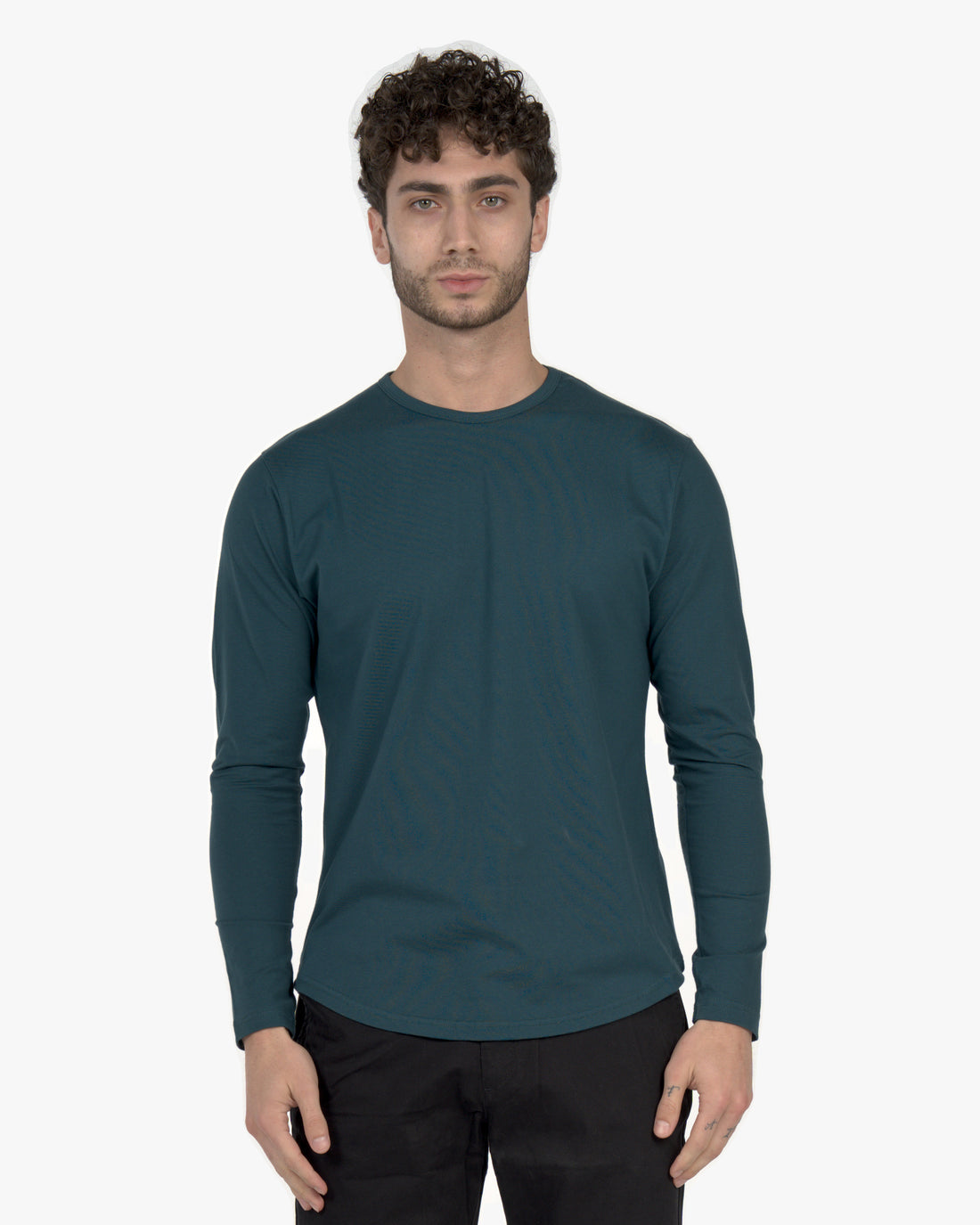 Long Sleeve Curve Crew