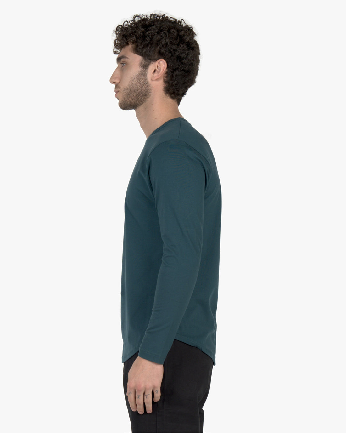 Long Sleeve Curve Crew